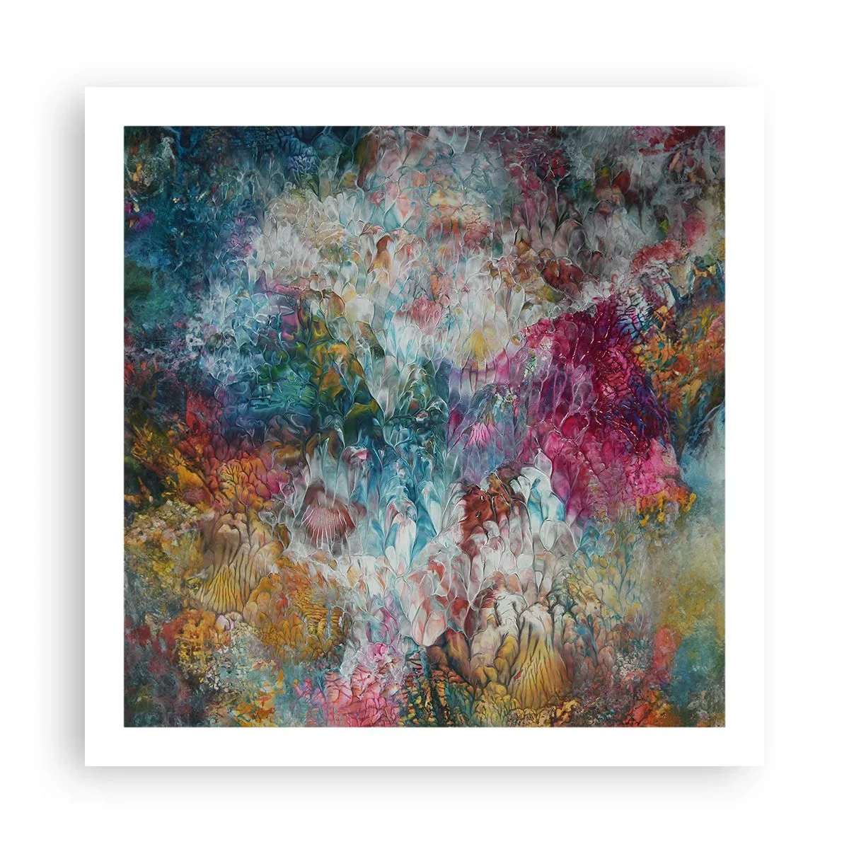 Poster - În plină înflorire - 60x60 cm