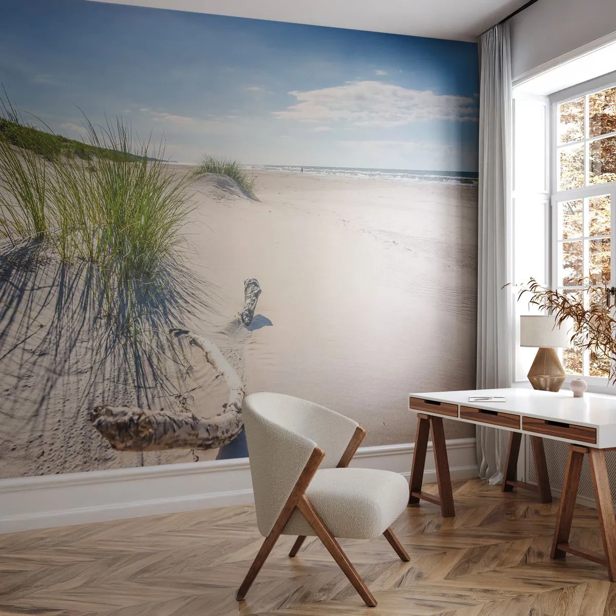 Tapet Premium Sand - Cea mai frumoasă? Baltică - Mare, plajă, Dună - 100x70 cm