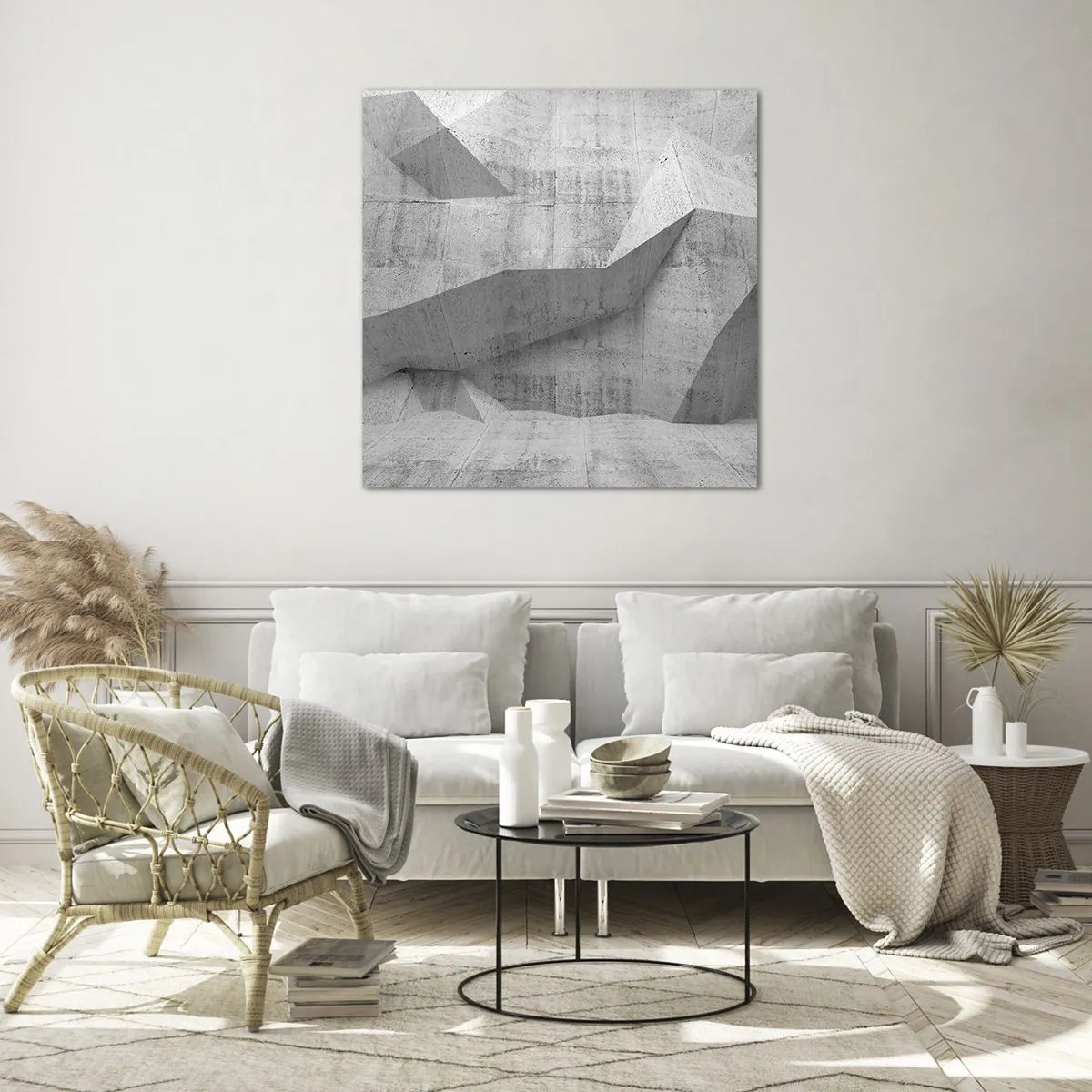 Tablou pe sticlă - O adevărată provocare - 60x60 cm