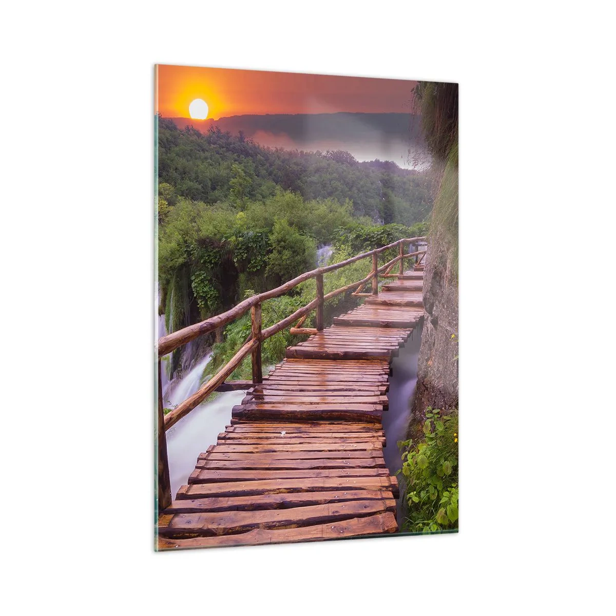 Tablou pe sticlă - Frumusețe de necrezut - 50x70 cm