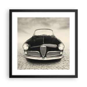 Poster în ramă neagră - Și cum să nu mă iubești? - 40x40 cm