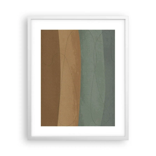 Poster în ramă albă - Compoziție orizontală - 40x50 cm