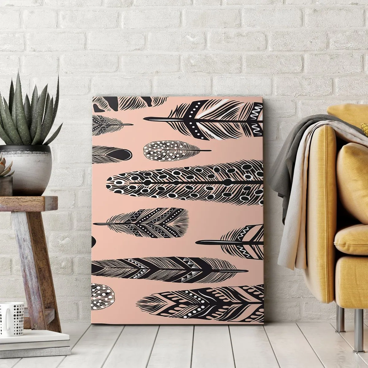 Tablou pe pânză - Colecție indiană - 45x80 cm