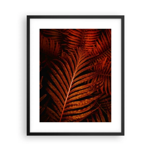 Poster în ramă neagră - Ardoarea vieții - 40x50 cm