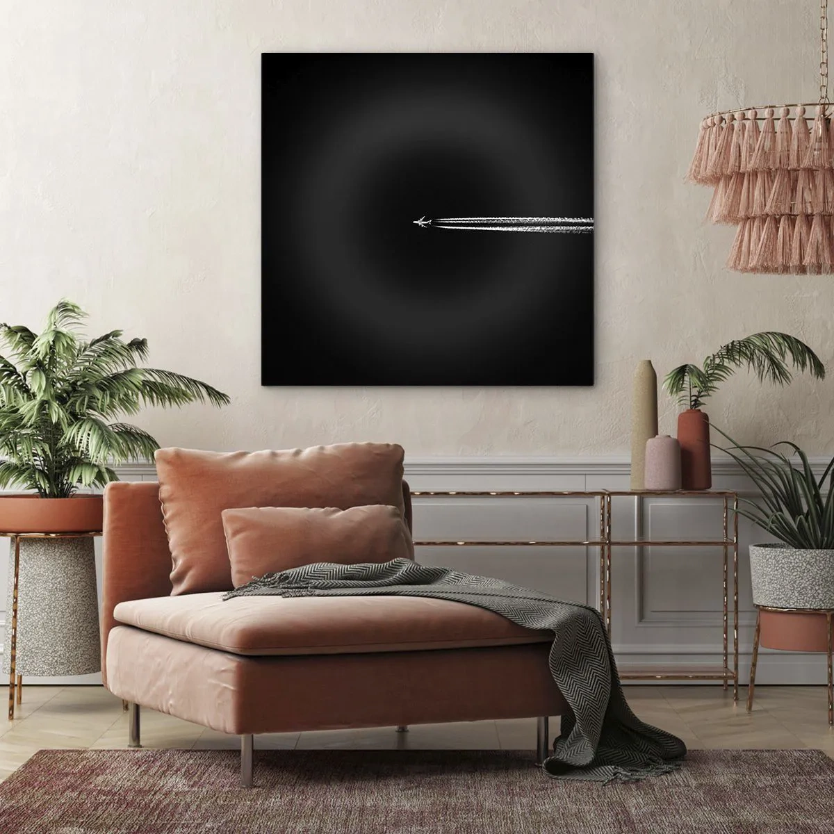 Tablou pe pânză - Într-o altă dimensiune - 40x40 cm