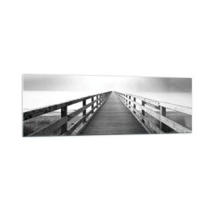 Tablou pe sticlă - Departe, departe... - 160x50 cm
