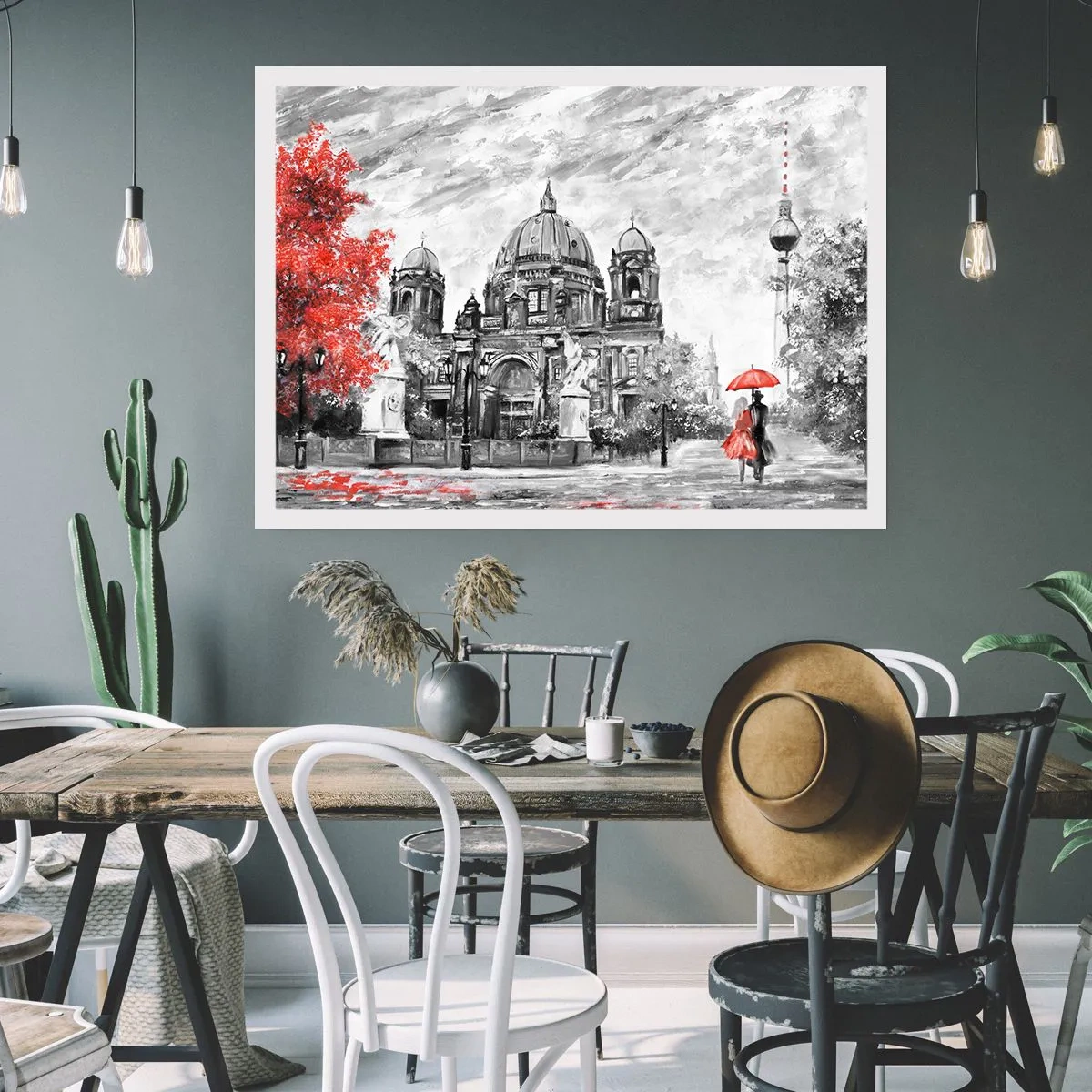 Poster - Reuniune în Berlin - 40x30 cm