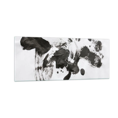 Tablou pe sticlă - Metodă în nebunie? - 100x40 cm