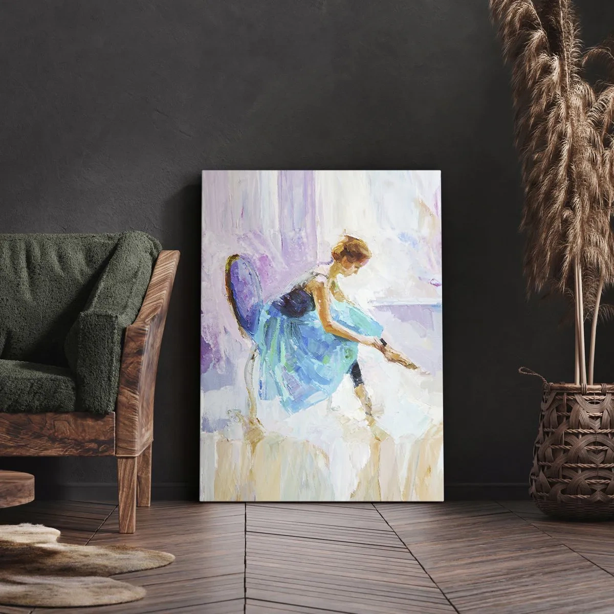 Tablou pe pânză - Grație inefabilă, farmec subtil - 50x70 cm
