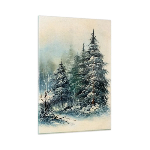 Tablou pe sticlă - Gata pentru Crăciun - 80x120 cm