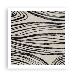 Poster - Deversare de linii - 60x60 cm