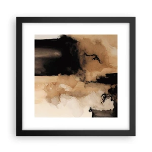 Poster în ramă neagră - O abstractizare intrigantă - 30x30 cm