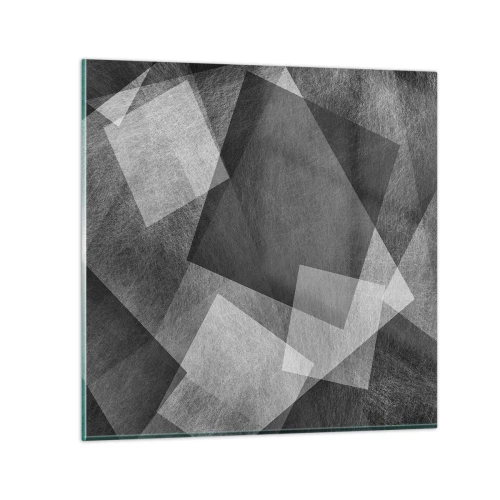 Tablou pe sticlă - Un simbol etern al permanenței și al ordinii - 70x70 cm