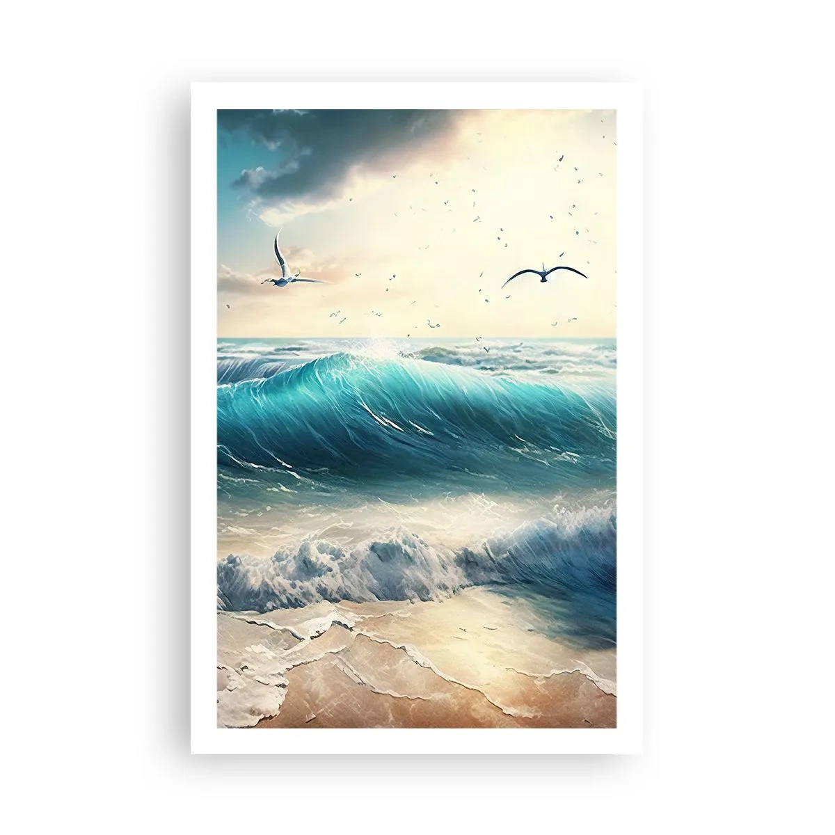 Poster - Sunetul valurilor doar pentru tine - 61x91 cm