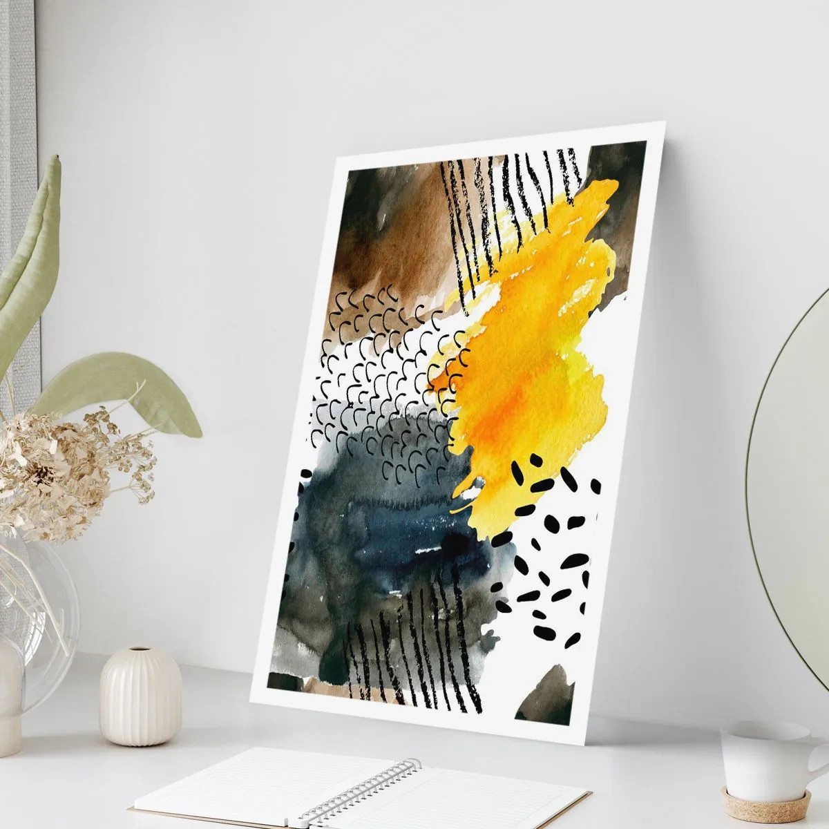 Poster - O întâlnire a elementelor - 50x70 cm