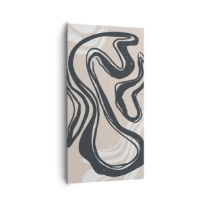 Tablou pe pânză - Expresie multiplicată - 65x120 cm