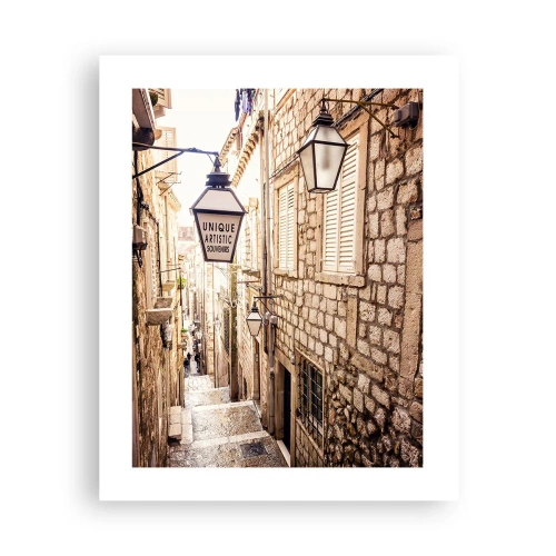 Poster - O străduță fermecătoare - 40x50 cm