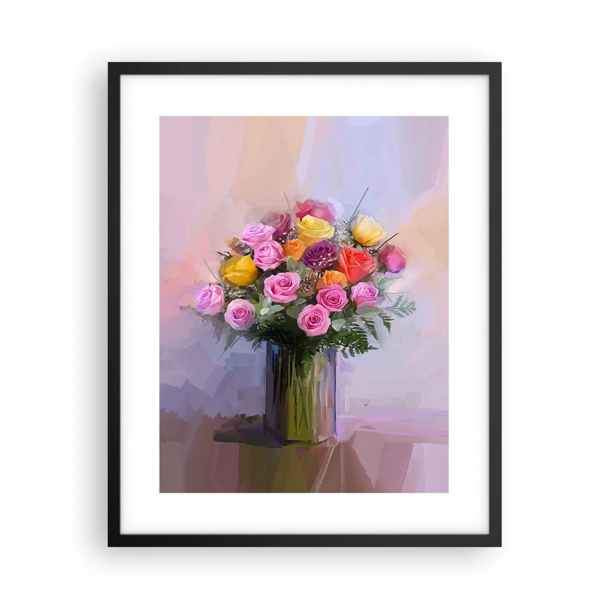 Poster în ramă neagră - Frumusețe reținută - 40x50 cm