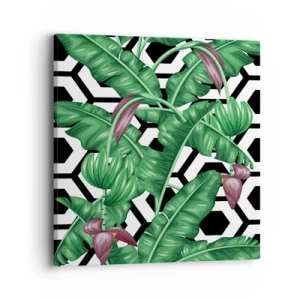 Tablou pe pânză - Compoziție simetrică din natură - 40x40 cm