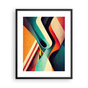 Poster în ramă neagră - Compoziție intensă - 40x50 cm