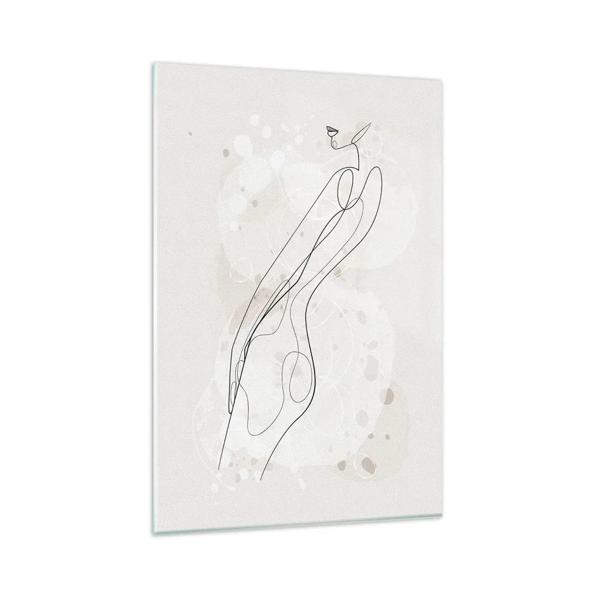 Tablou pe sticlă - Să rătăcești cu privirea - 80x120 cm