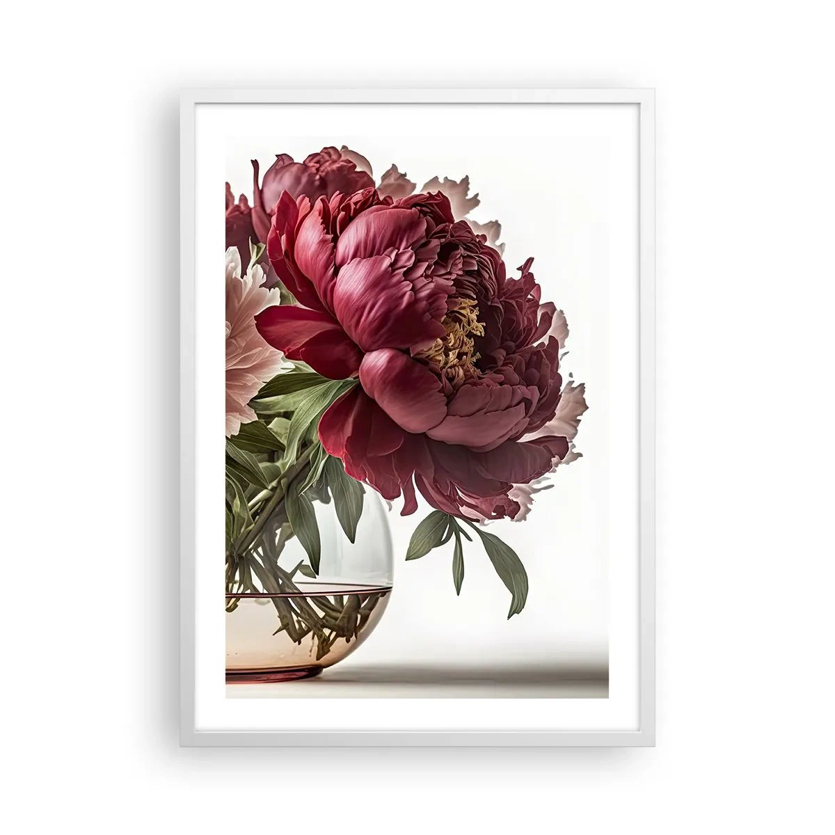 Poster în ramă albă - În plină înflorire - 50x70 cm