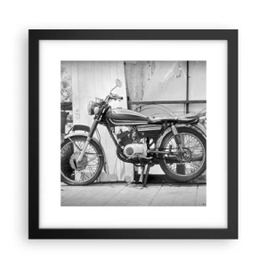 Poster în ramă neagră - Clasicul înainte de toate - 30x30 cm