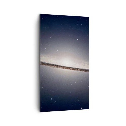 Tablou pe pânză - Cu mult timp în urmă, într-o galaxie foarte, foarte îndepărtată... - 45x80 cm