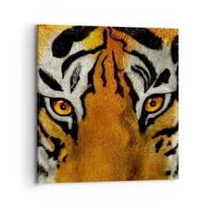 Tablou pe pânză - Amenințător și frumos - 70x70 cm