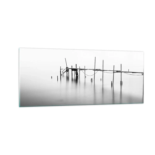 Tablou pe sticlă - Și dacă lumea nu ar exista? - 100x40 cm