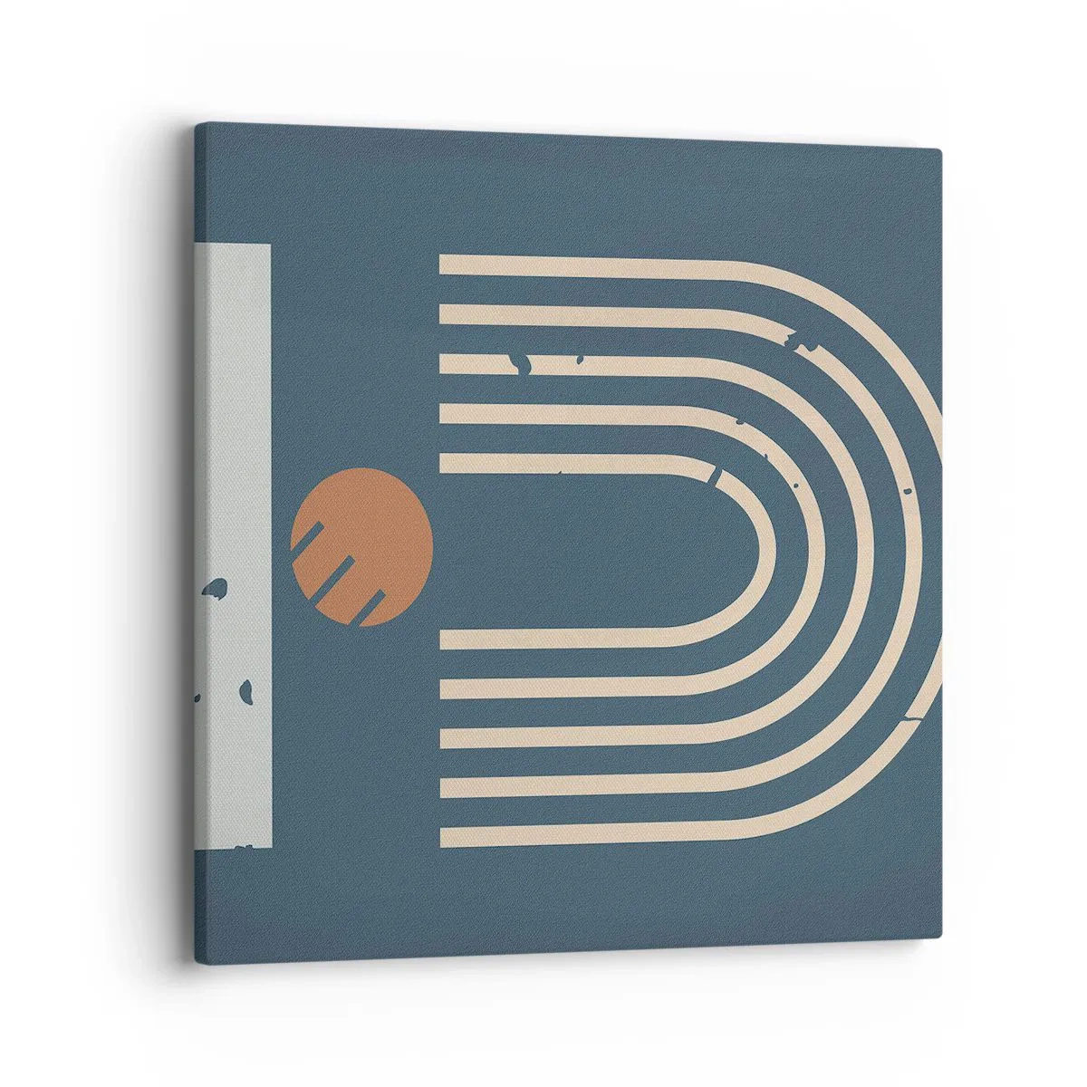 Tablou pe pânză - Geometrie în funcție de rodie - 40x40 cm