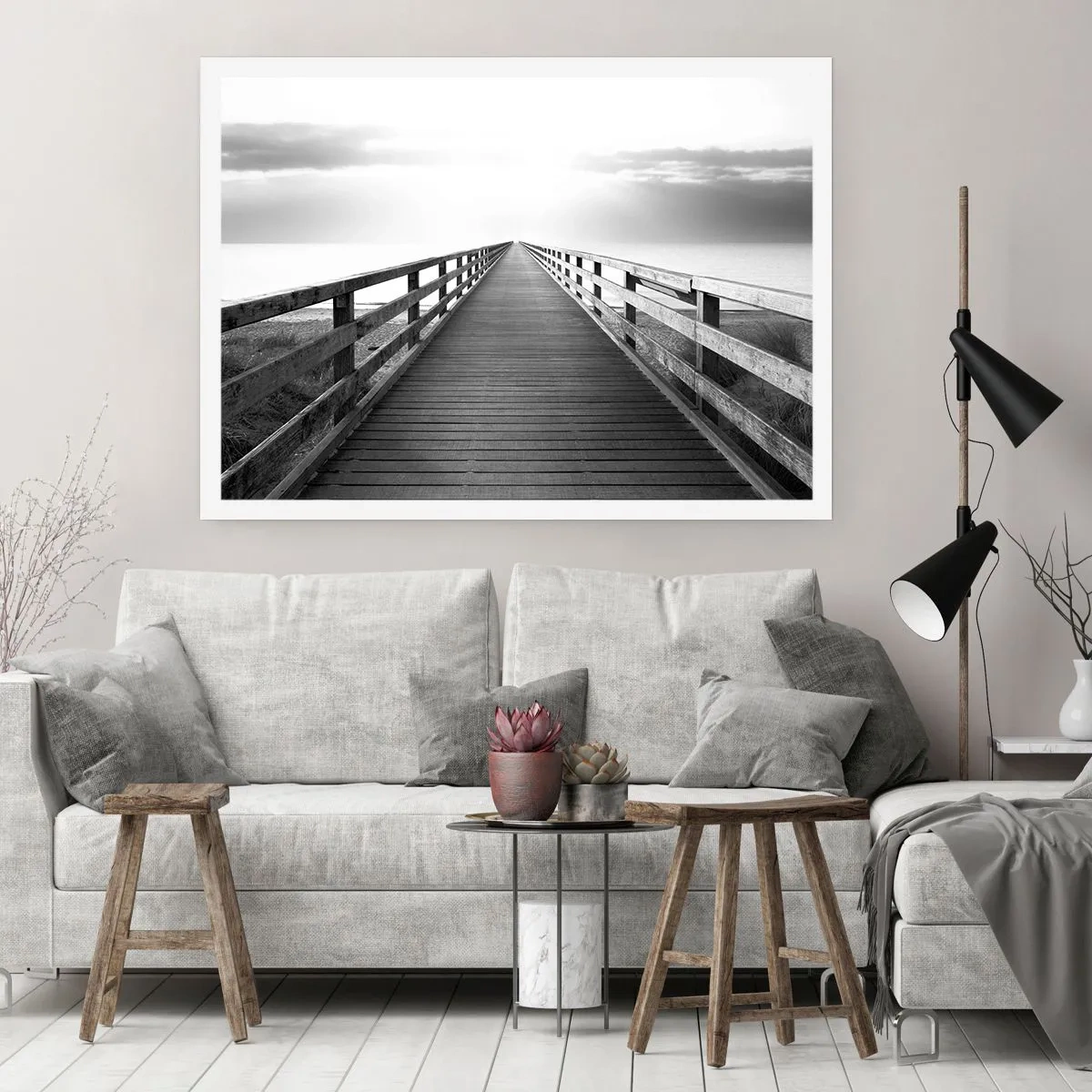 Poster - Departe, departe... - 100x70 cm