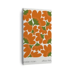 Tablou pe pânză - Din viața unei flori - 45x80 cm