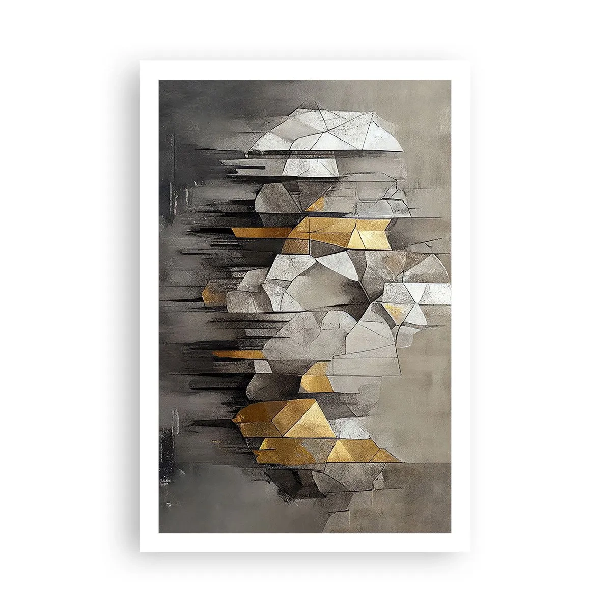 Poster - Compoziție de gheață și lumină - 61x91 cm