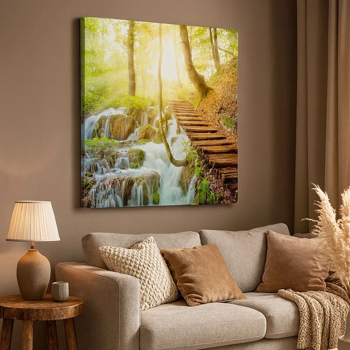 Tablou pe pânză - Răcirea dorită - 30x30 cm