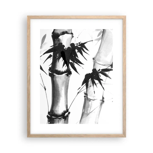 Poster în ramă de stejar deschis - Primul-plan al Orientului - 40x50 cm