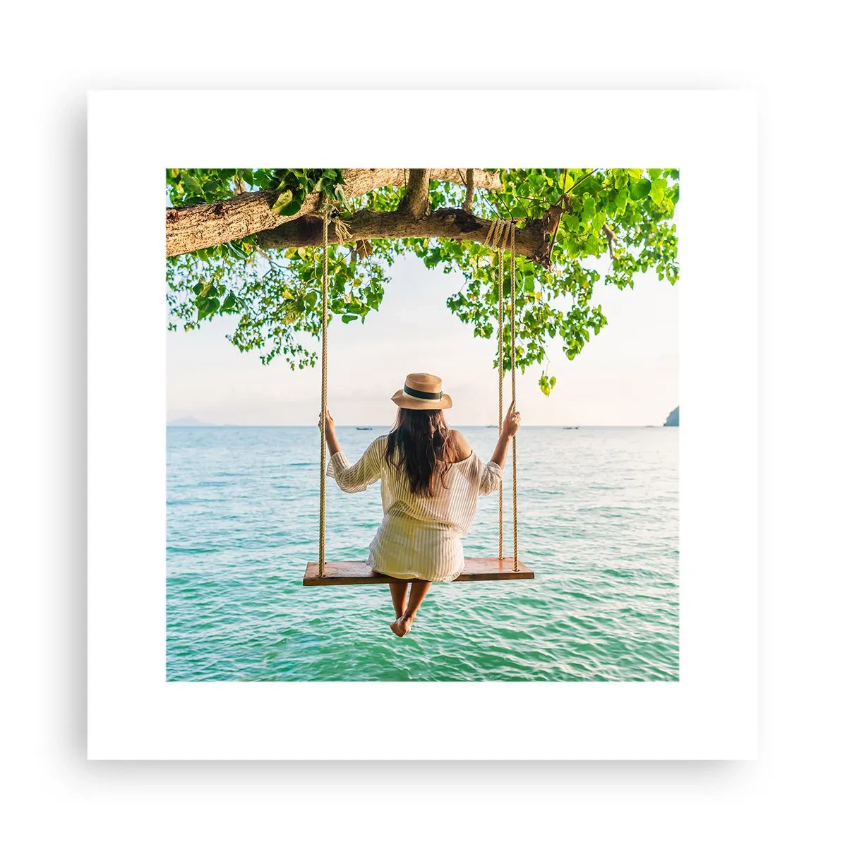 Poster - Viața este frumoasă - 30x30 cm