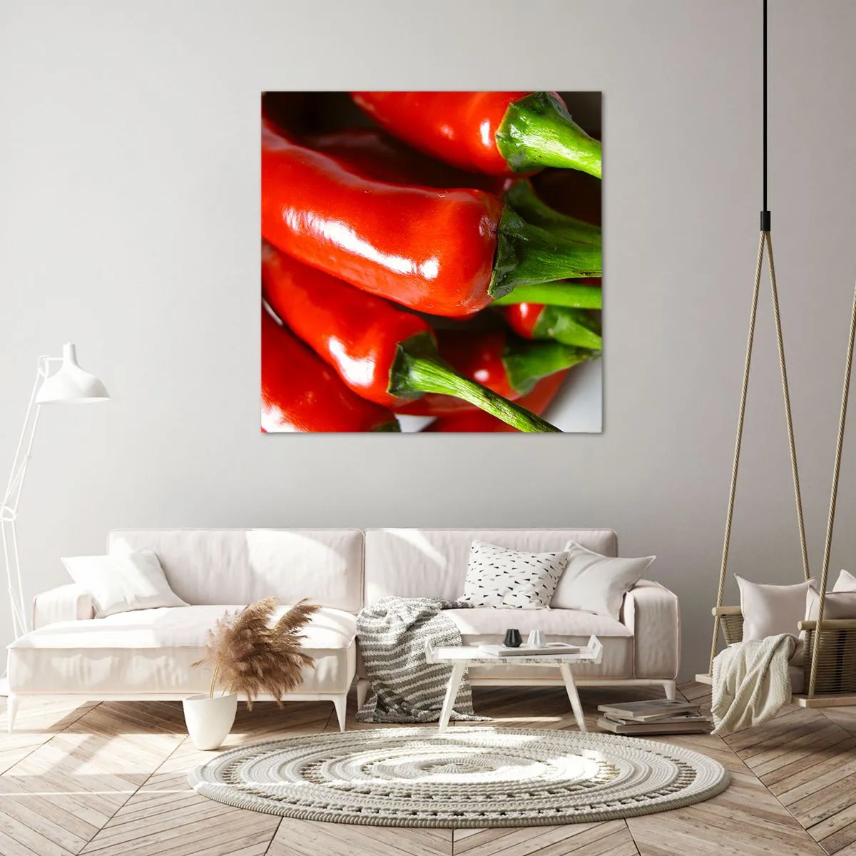 Tablou pe pânză - Suculent, strălucitor, neted - 60x60 cm