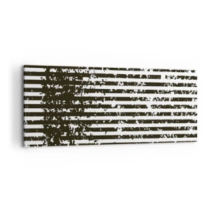 Tablou pe pânză - Ritm și zgomot - 120x50 cm