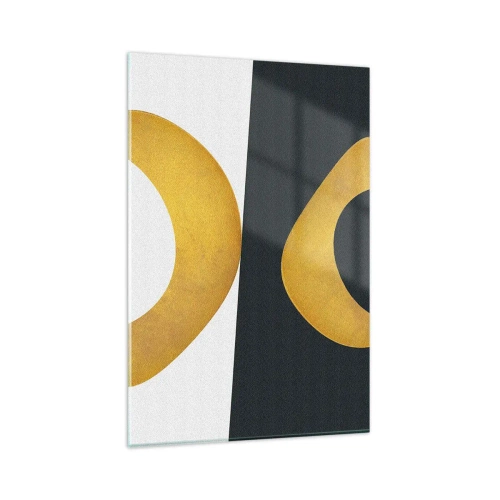 Tablou pe sticlă - În primul rând: aurul - 80x120 cm