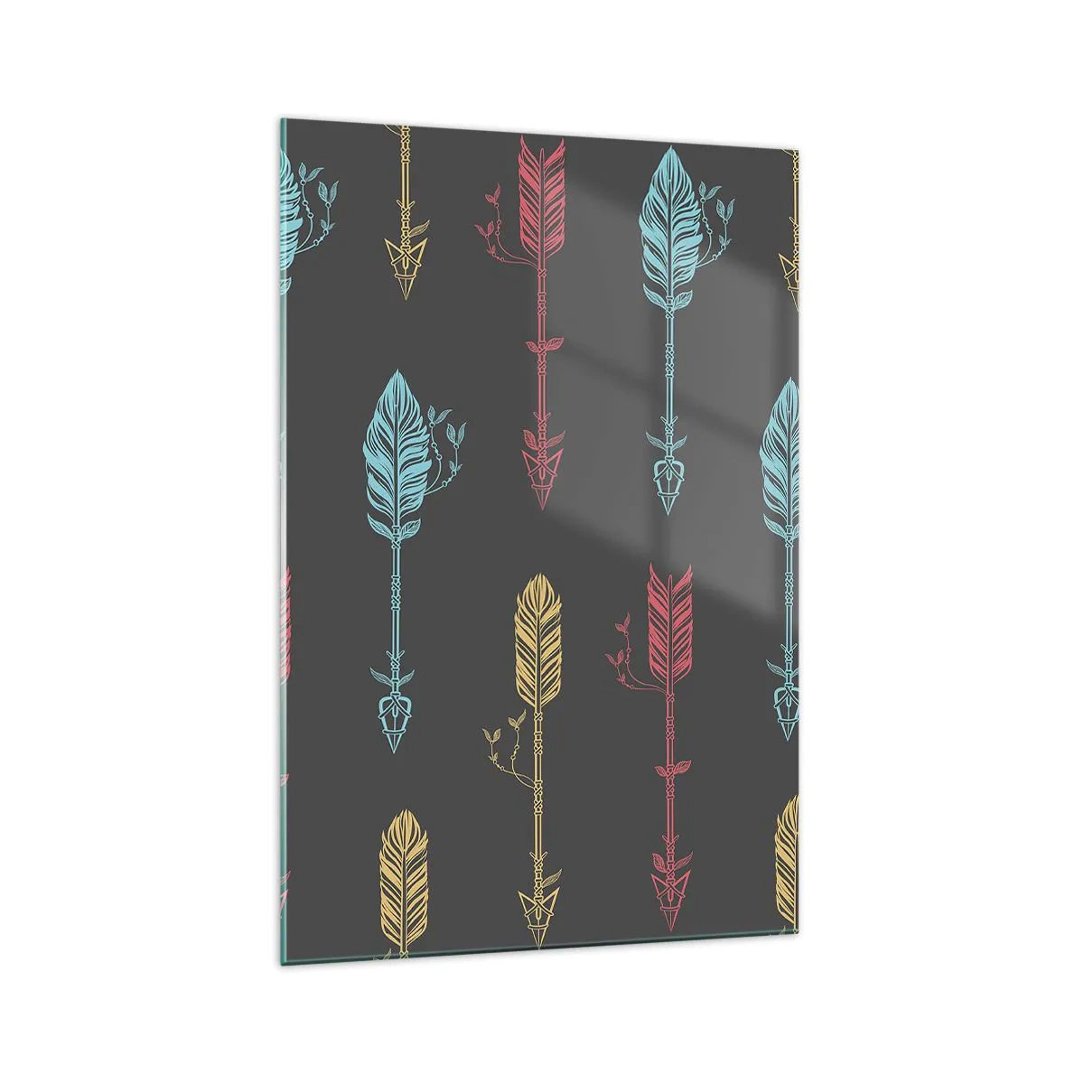 Tablou pe sticlă - În ordine - 70x100 cm