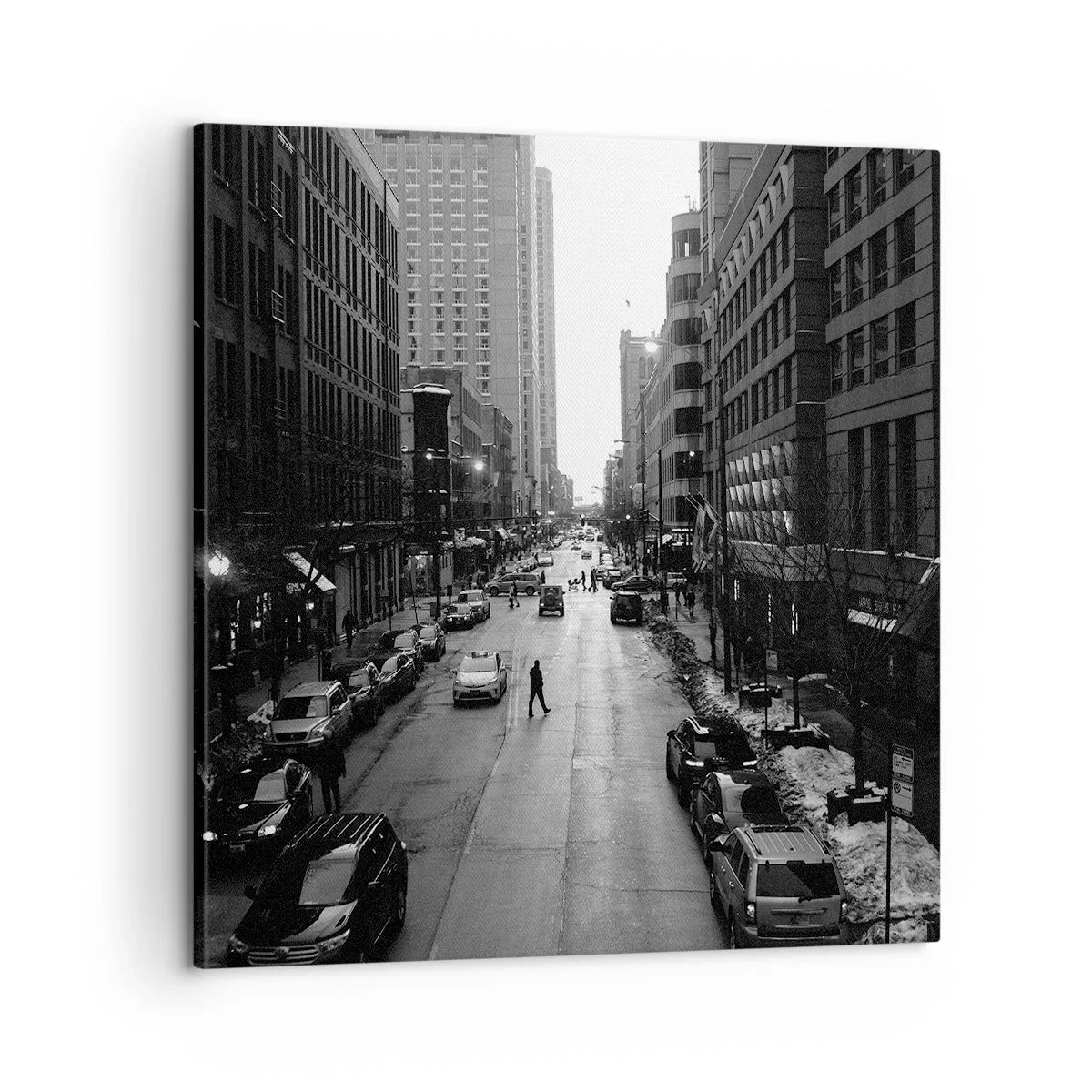 Tablou pe pânză - O altă zi ca în fiecare zi - 60x60 cm