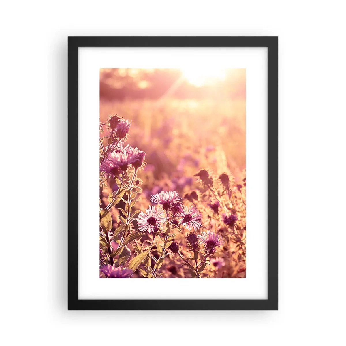 Poster în ramă neagră - Înainte ca vara să plece - 30x40 cm