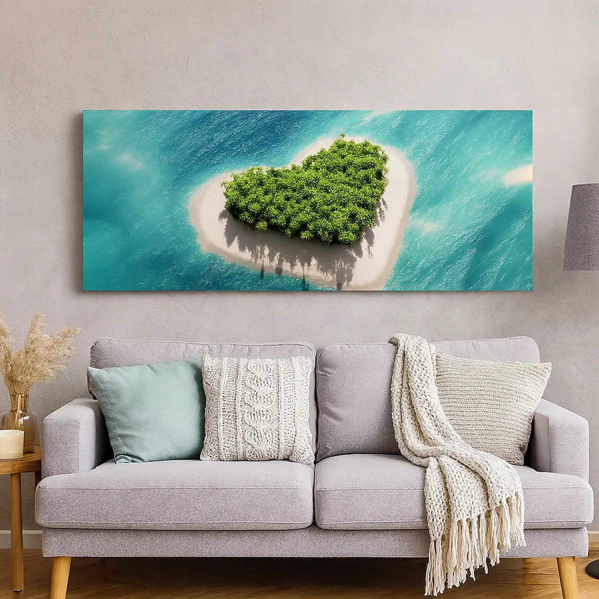 Tablou pe pânză - Iubesc vara - 30x30 cm