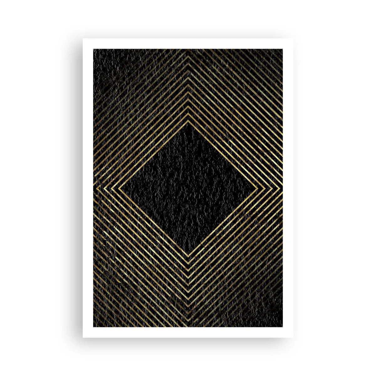 Poster - Geometrie în stil glamour - 70x100 cm