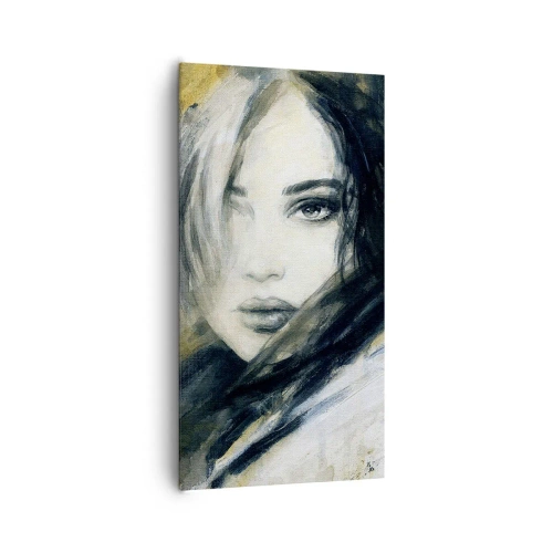 Tablou pe pânză - Mai inocentă sau mai senzuală? - 65x120 cm