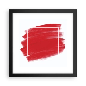 Poster în ramă neagră - În afara cadrului - 30x30 cm