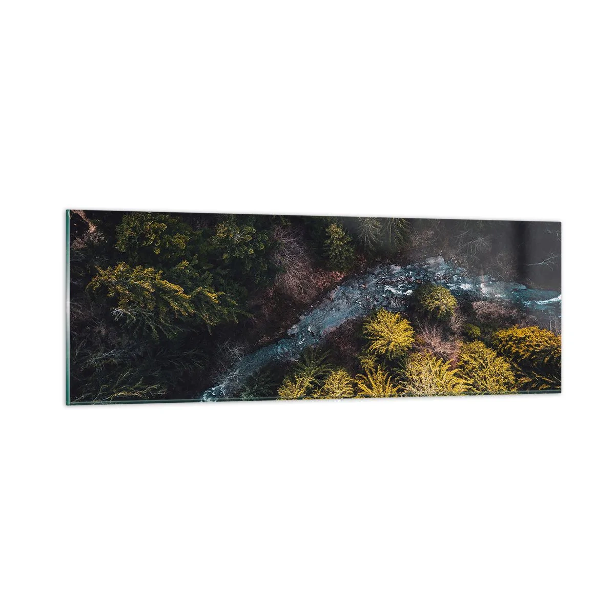 Tablou pe sticlă - Rapid și mai rapid - 90x30 cm