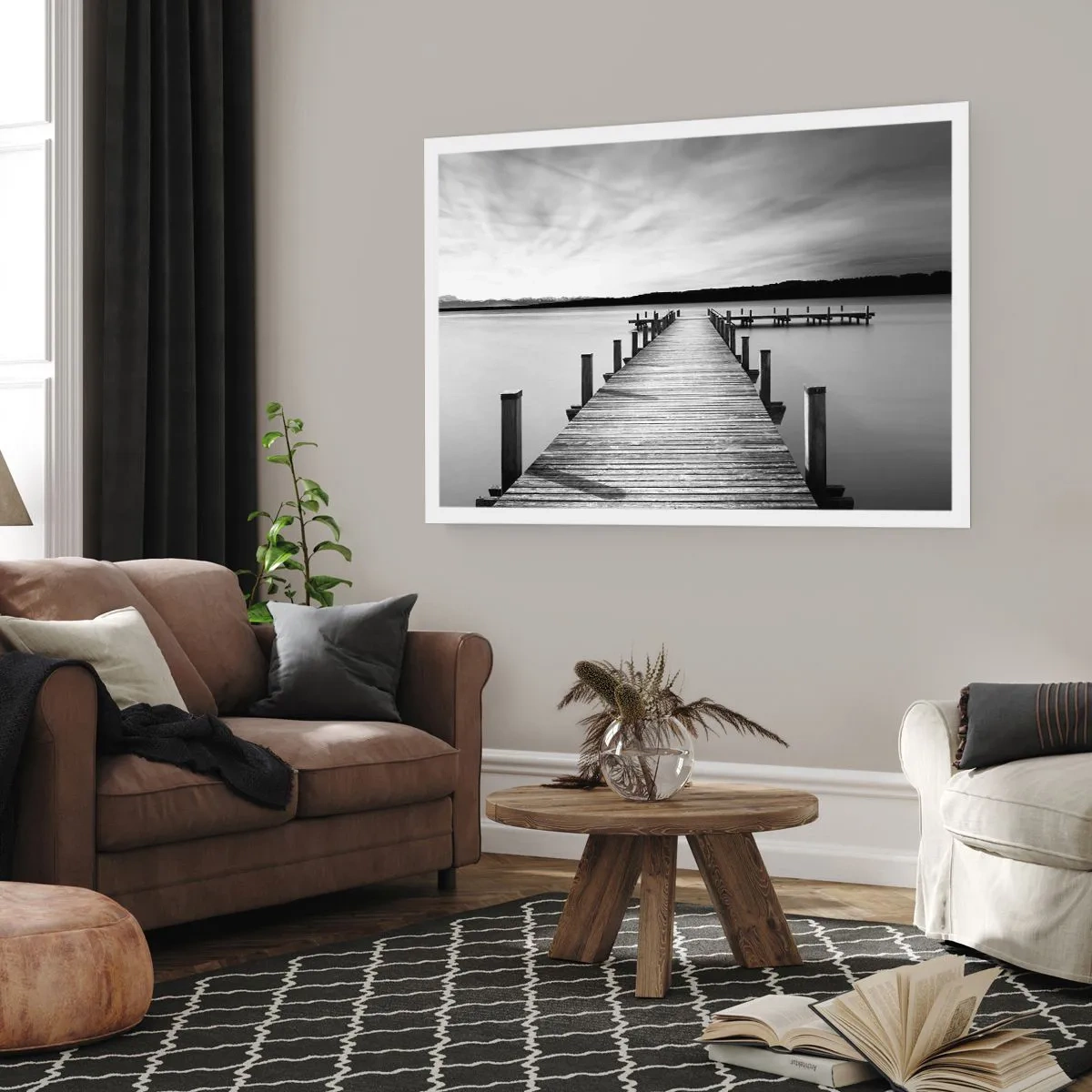 Poster - La adăpostul apei - pace - 70x50 cm