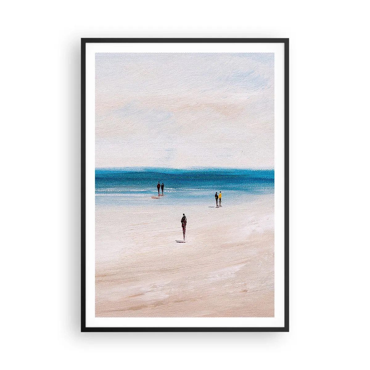 Poster în ramă neagră - Nevoia naturală - 70x100 cm